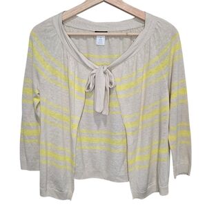 J Crew Silk Linen Cardigan